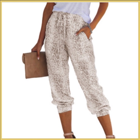 Sale Snake print pants - Picture 5 of 7